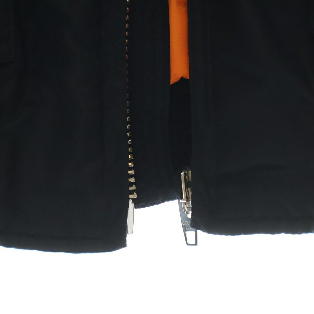 Celine Nylon Patch Jacket Black Bomber - image 6